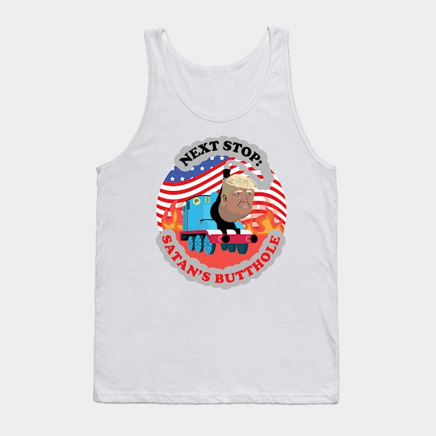 Trump Train Tank Top by Girl With A Microphone